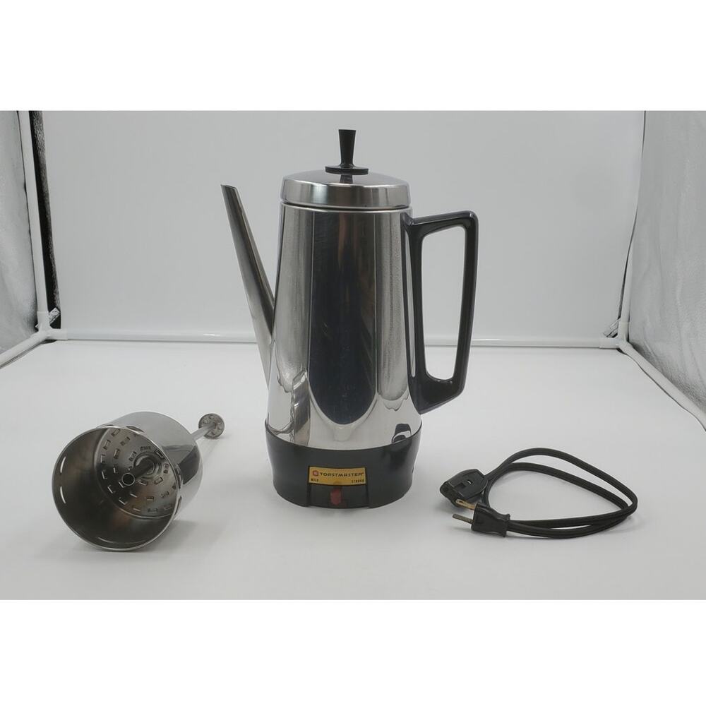 Vintage 1960's Toastmaster Electric Percolator Model 506, **TESTED**